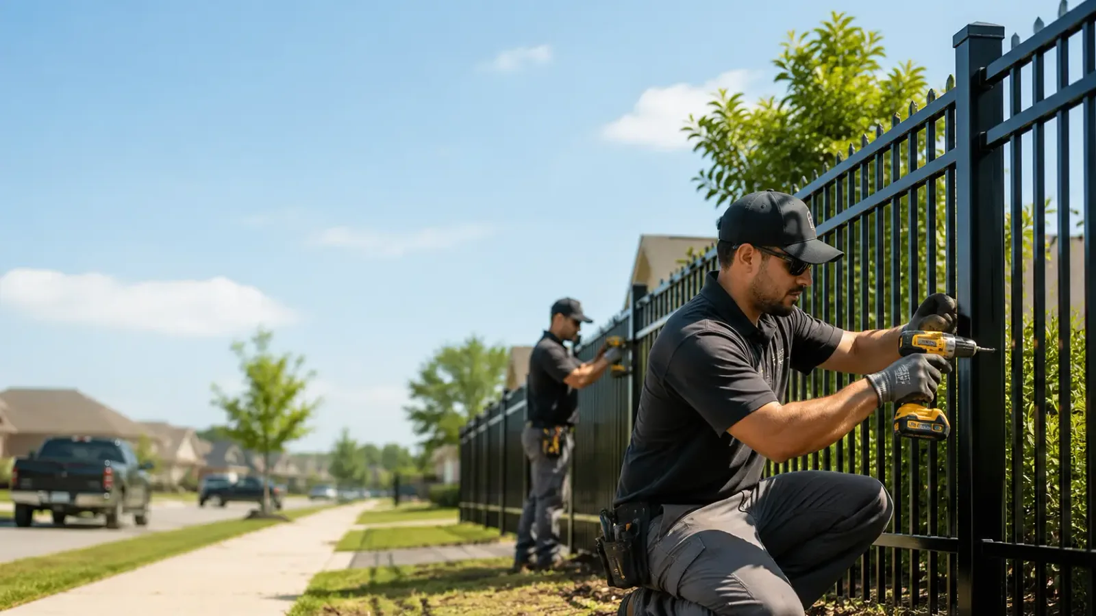 Metal Fence Installation in Mer Rouge, LA
